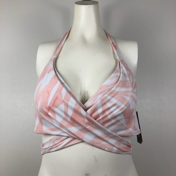 Athleta Other - Athleta Mashiko Bra Cup Wrap Bikini Top 40B 40C
